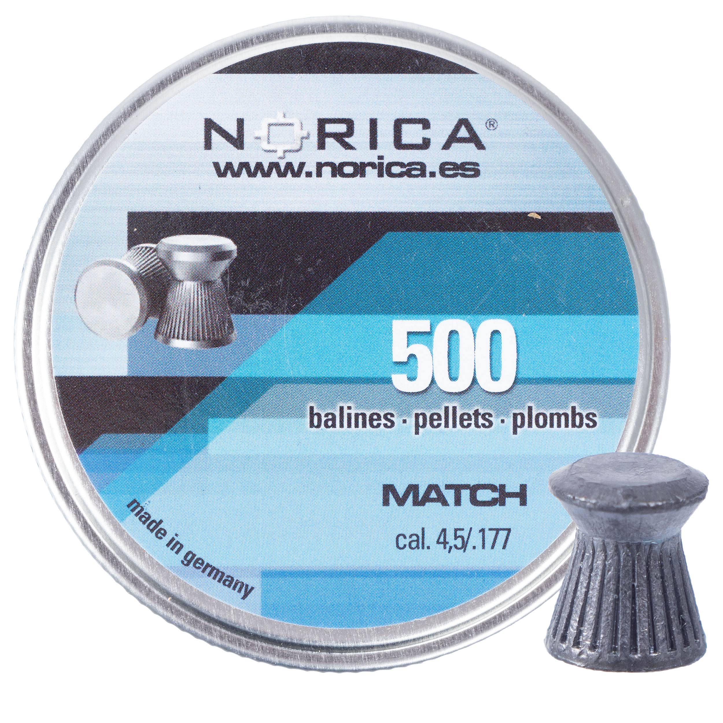 Śrut Norica Match 5,5 mm 250 szt. Śrut Norica Match 5,5 mm 250 szt.