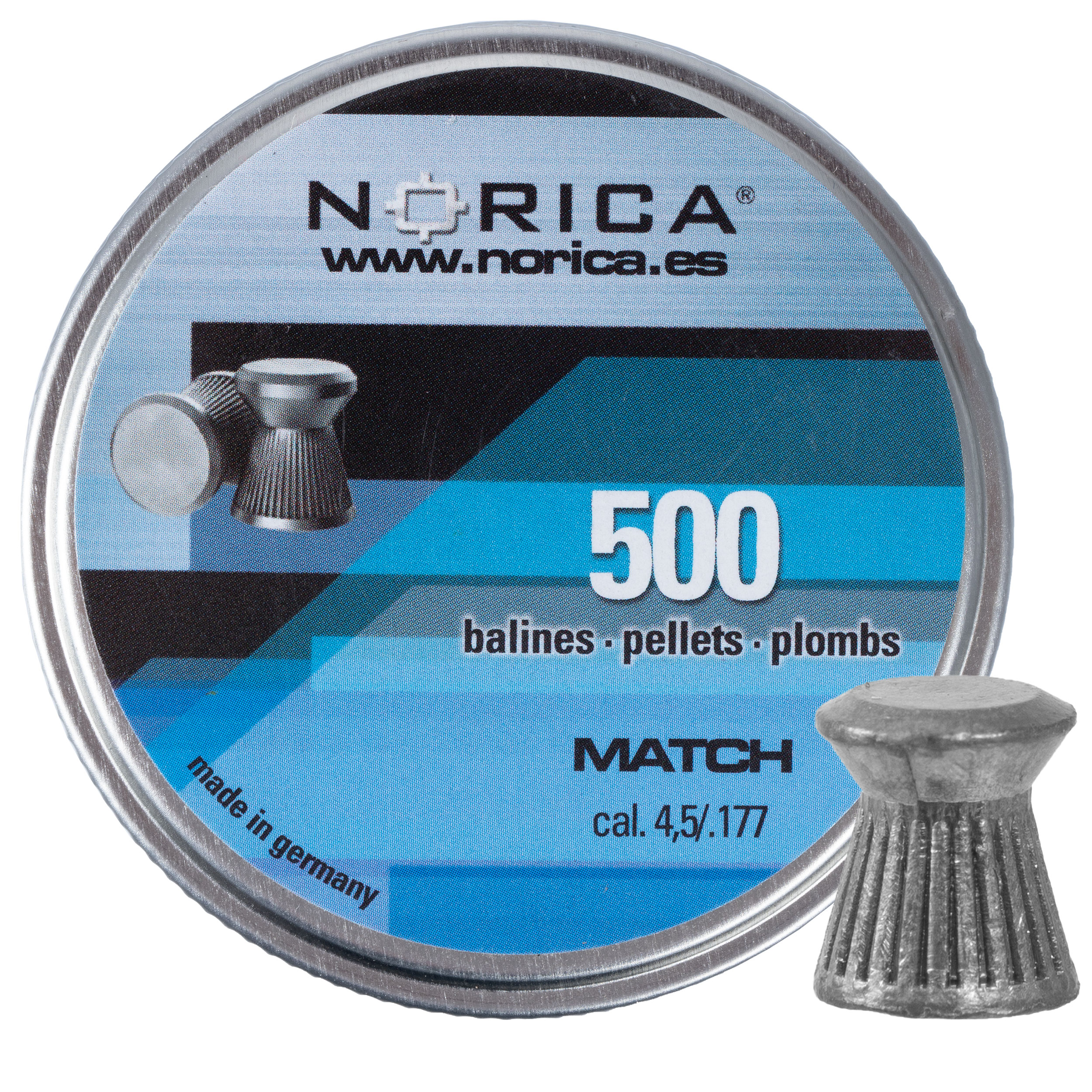 Śrut Norica Match 4,5 mm 500 szt. Śrut Norica Match 4,5 mm 500 szt.