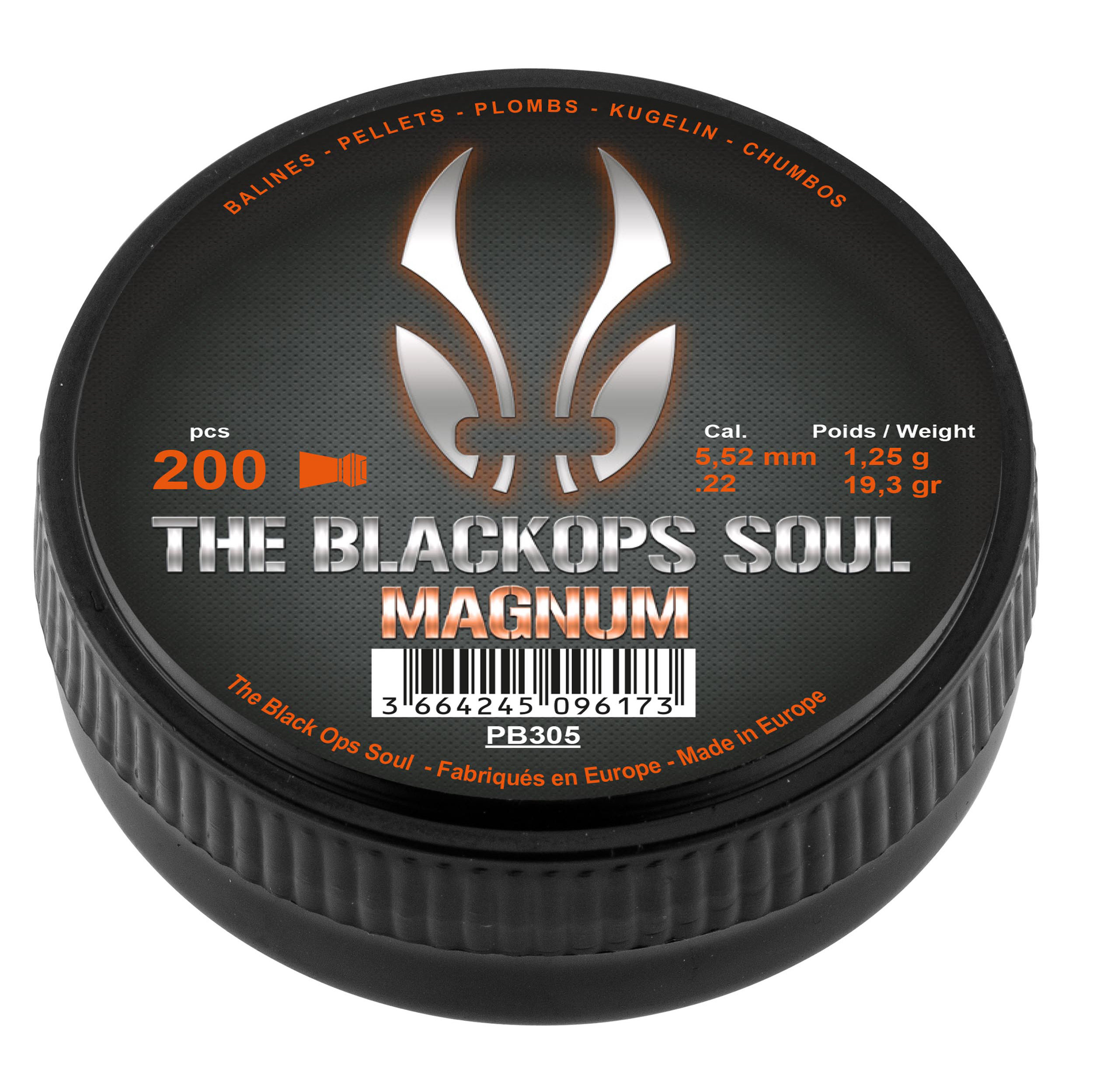 Śrut Black Ops Magnum 5,52 mm 200 szt. Śrut Black Ops Magnum 5,52 mm 200 szt.