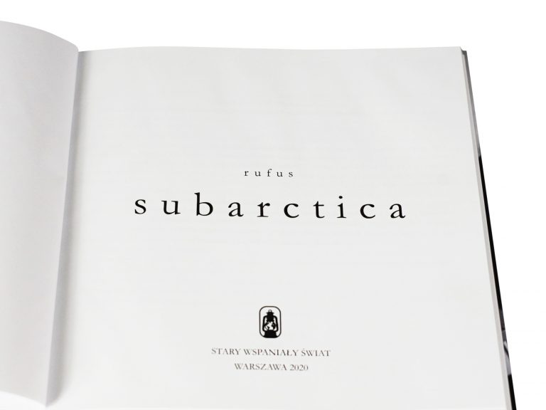 Książka „Subarctica” R.Wierzbicki