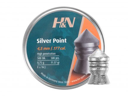Śrut diabolo H&N Silver Point 4,5 mm 500 szt.