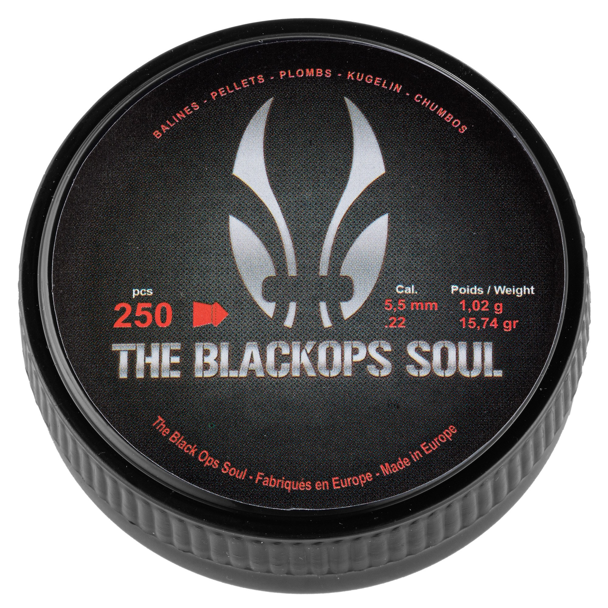 Śrut Black Ops szpic 5,5 mm 250 szt. Śrut Black Ops szpic 5,5 mm 250 szt.