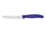 Nóż do pomidorów Victorinox 6.7832 (ząbkowany 11cm niebieski)