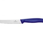 Nóż do pomidorów Victorinox 6.7832 (ząbkowany 11cm niebieski)