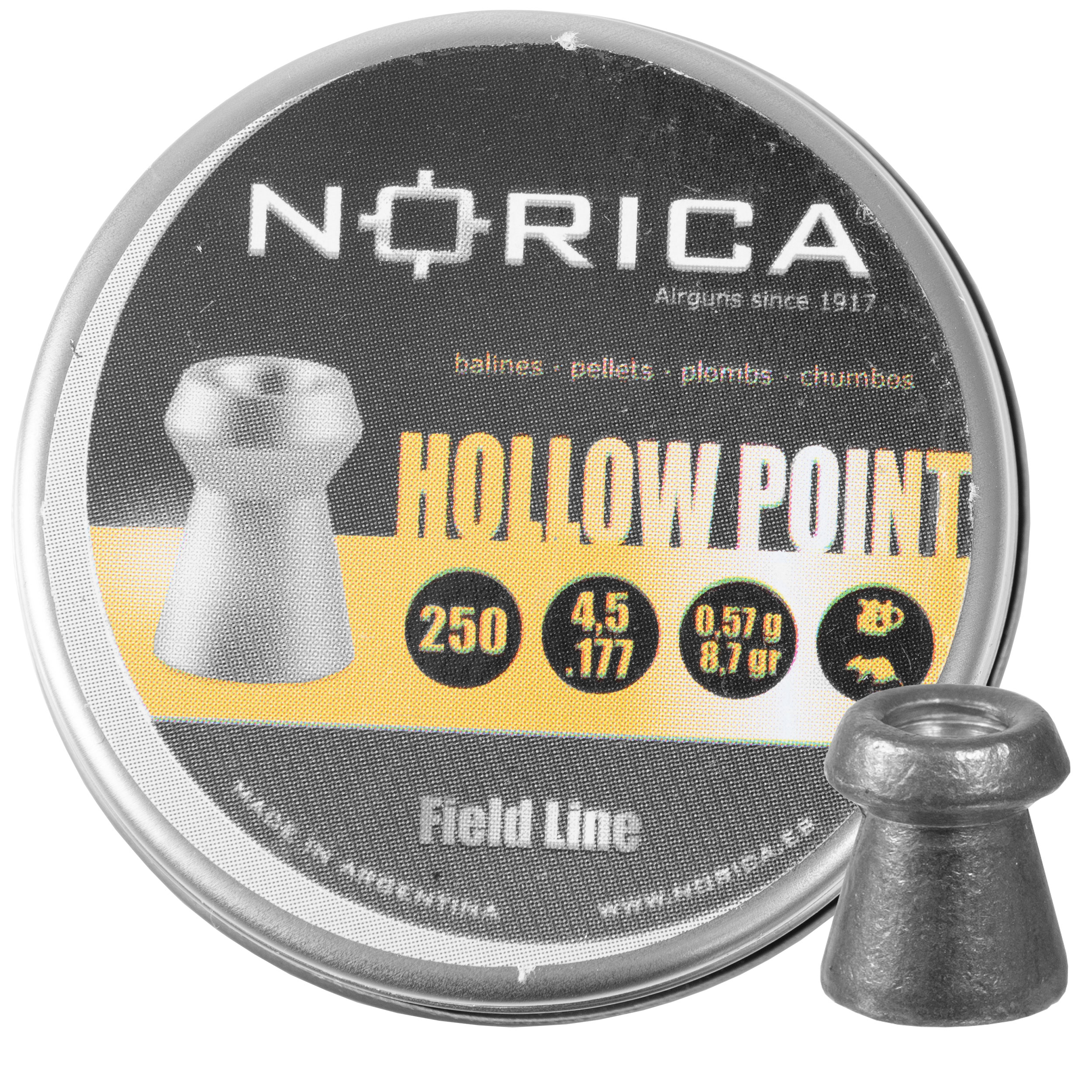 Śrut Norica Hollow Point 4,5 mm 250 szt. Śrut Norica Hollow Point 4,5 mm 250 szt.