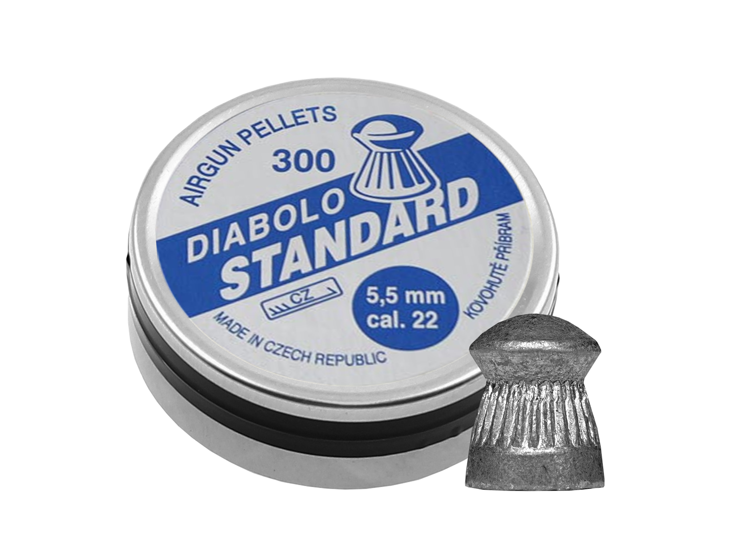 Śrut diabolo Kovohute Standard 5,5 mm 300 szt. Śrut diabolo Kovohute Standard 5,5 mm 300 szt.