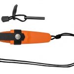 Nóż Morakniv Eldris pomarańczowy z zestawem Neck Knife
