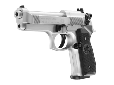 Pistolet wiatrówka Beretta M92 FS nikiel 4,5 mm Diabolo CO2