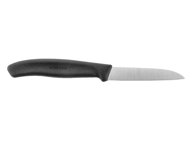 Nóż do jarzyn Victorinox 6.7403 (gładki 8 cm czarny)