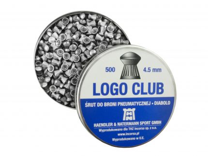 Śrut diabolo H&N Logo Club 4,5 mm 500 szt.