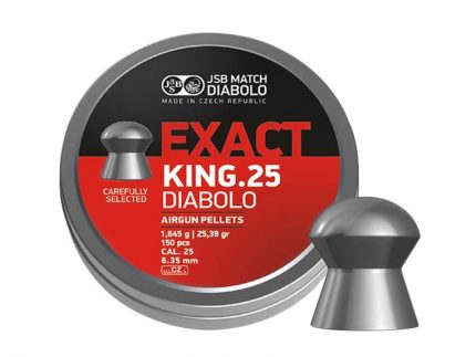 Śrut diabolo JSB Exact King 6,35/150