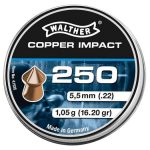 Śrut diabolo Walther Cooper Impact 5,5 mm 250 szt.