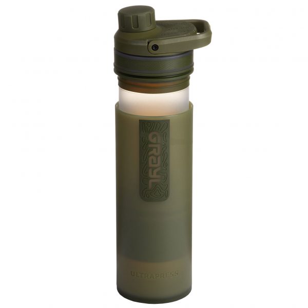 Butelka filtrująca Grayl UltraPress oliwkowa
