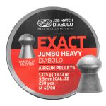 Śrut diabolo JSB Exact Jumbo Heavy 5,53 mm 250 szt.