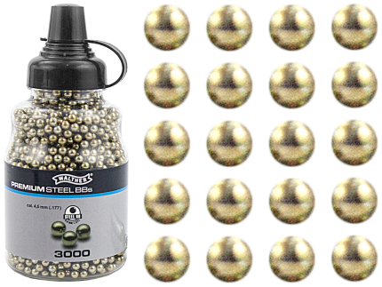 Śrut BBs Walther 4,5 mm 3000 szt. Premium