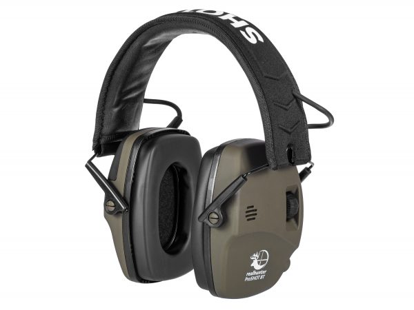 Słuchawki RealHunter Active ProSHOT BT oliwkowe