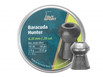 Śrut diabolo H&N Baracuda Hunter 6,35 mm 150 szt.