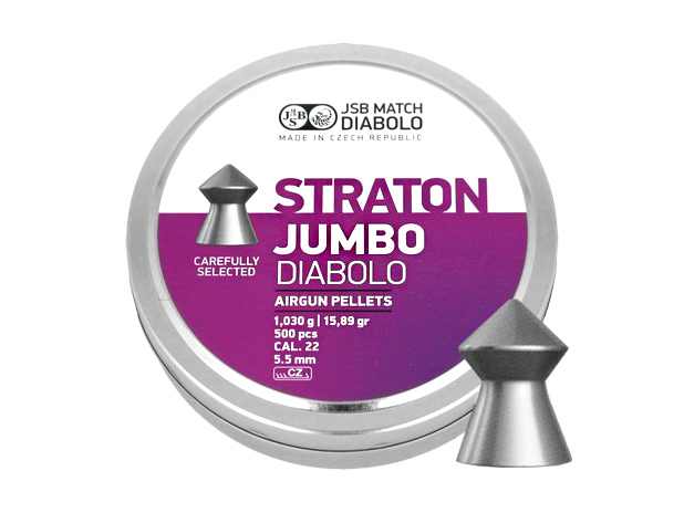 Śrut diabolo JSB Jumbo Straton 5,50 mm 500 szt. Śrut diabolo JSB Jumbo Straton 5,50 mm 500 szt.