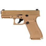 Pistolet wiatrówka Glock 19X blowback 4,5 mm coyote BB CO2