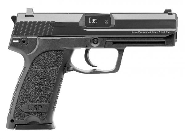 Pistolet wiatrówka H&K Heckler&Koch USP blowback 4,5 mm BB CO2