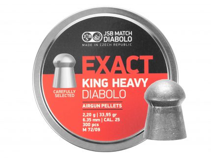 Śrut diabolo JSB Exact King Heavy 6,35/300