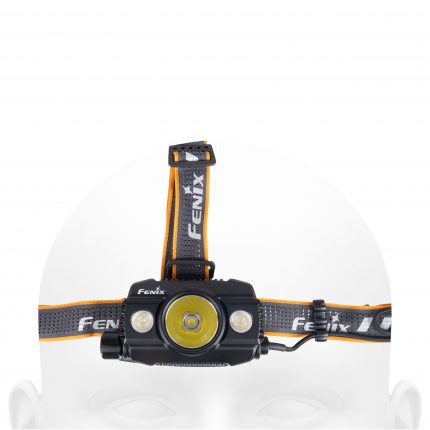 Latarka diodowa Fenix HP30R V2.0 - czołówka czarna