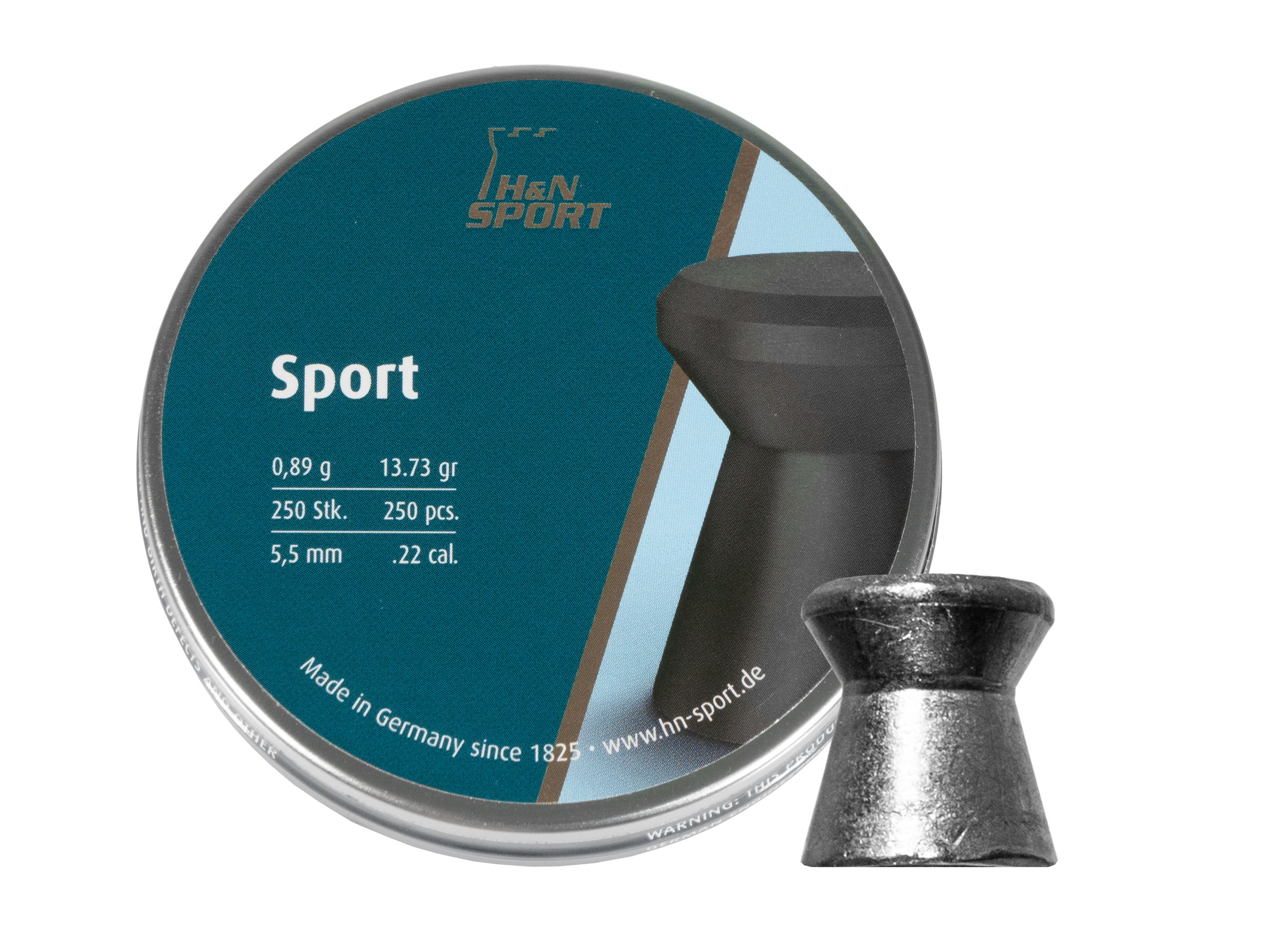 Śrut diabolo H&N Sport Glatt 5,5 mm 250 szt. Śrut diabolo H&N Sport Glatt 5,5 mm 250 szt.
