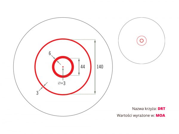 Kolimator Vortex Spitfire AR 1x Prism Scope