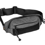 Torba biodrowa nerka Wisport Toke grafitowa