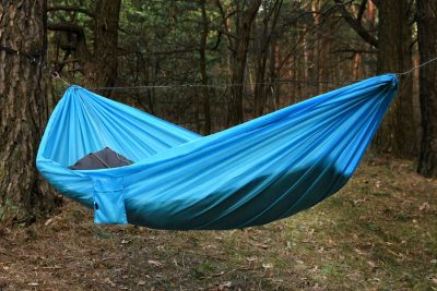 Hamak TigerWood ultra lekki Sky Version niebieski