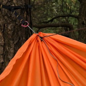 Hamak TigerWood ultra lekki Sky Version pomarańczowy