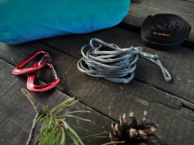 Hamak TigerWood ultra lekki Sky Version niebieski