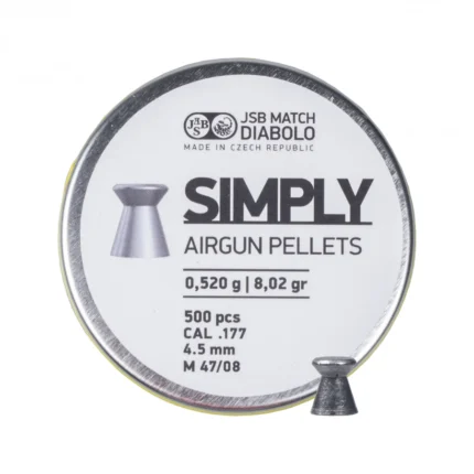 Śrut diabolo JSB Simply 4,5 mm 500 szt. 0,520 g