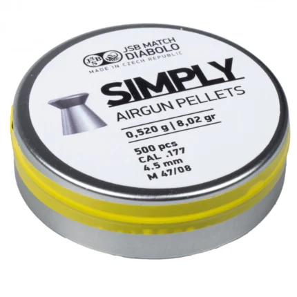 Śrut diabolo JSB Simply 4,5 mm 500 szt. 0,520 g