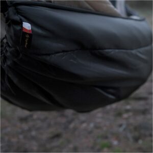 Podpinka Underquilt TigerWood Marra 2.0 Climashield Apex 2.0 200 cm, czarna