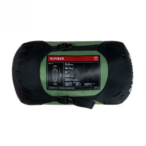 Śpiwór Alpinus Ultralight 850 zielony dla praworęcznych