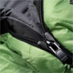 Śpiwór Alpinus Ultralight 850 zielony dla praworęcznych