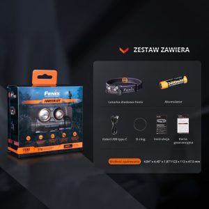 Latarka diodowa Fenix HM65R-DT