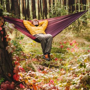 Hamak Lesovik Duch burgundy ron