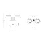 Lornetka Hawke Vantage 8x32 zielona - obrazek 3