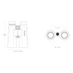 Lornetka Hawke Nature Trek 12x50 zielona