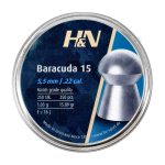 Śrut diabolo H&N Baracuda 15 5,52 mm 250 szt.