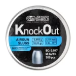 Śrut diabolo JSB KnockOut Slugs MK3 4,51 mm 500 szt.