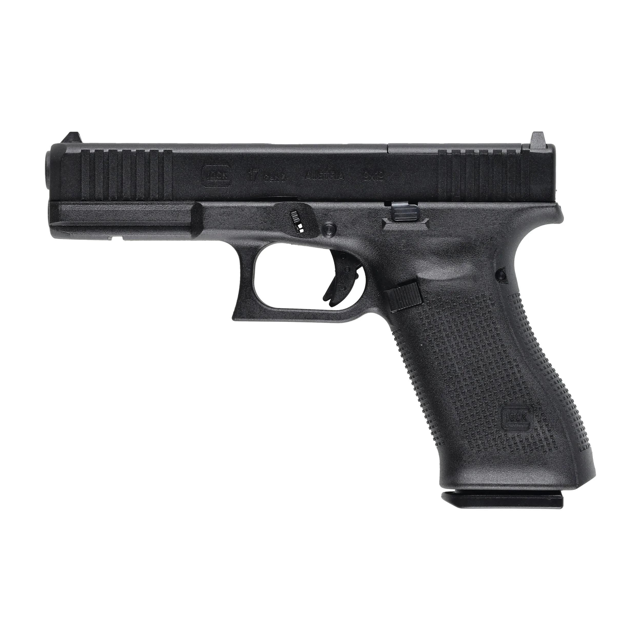Pistolet wiatrówka Glock 17 gen 5 MOS 4,5 mm BB 3J z płytkami Pistolet wiatrówka Glock 17 gen 5 MOS 4,5 mm BB 3J z płytkami