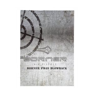 Pistolet wiatrówka Borner PM49 Blowback 4,5