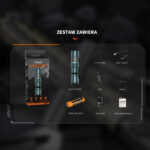 Latarka LED Fenix PD25R edycja limitowana zielona