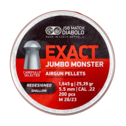 Śrut diabolo JSB Exact Jumbo Monster Redesigned Deep 200 szt.