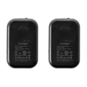 Ogrzewacz elektroniczny do rąk OcoopaFashion UT4 Young 2 w 1 czarno-pomarańczowy