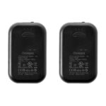 Ogrzewacz elektroniczny do rąk OcoopaFashion UT4 Young 2 w 1 czarny z kwiatami