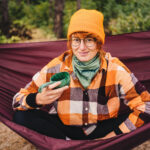 Hamak Lesovik Bystry burgundy ron - obrazek 5